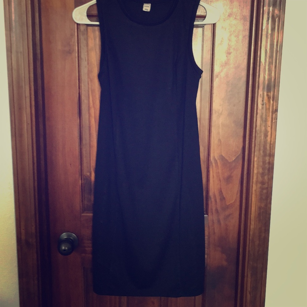 A classy black dress